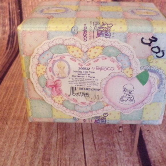 Precious Moments Loving You Dear Valentine 306932 Baby Boy Valentines Day Card - Picture 5 of 5